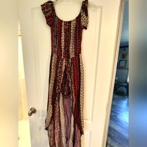 Ambiance shorts with long skirt.